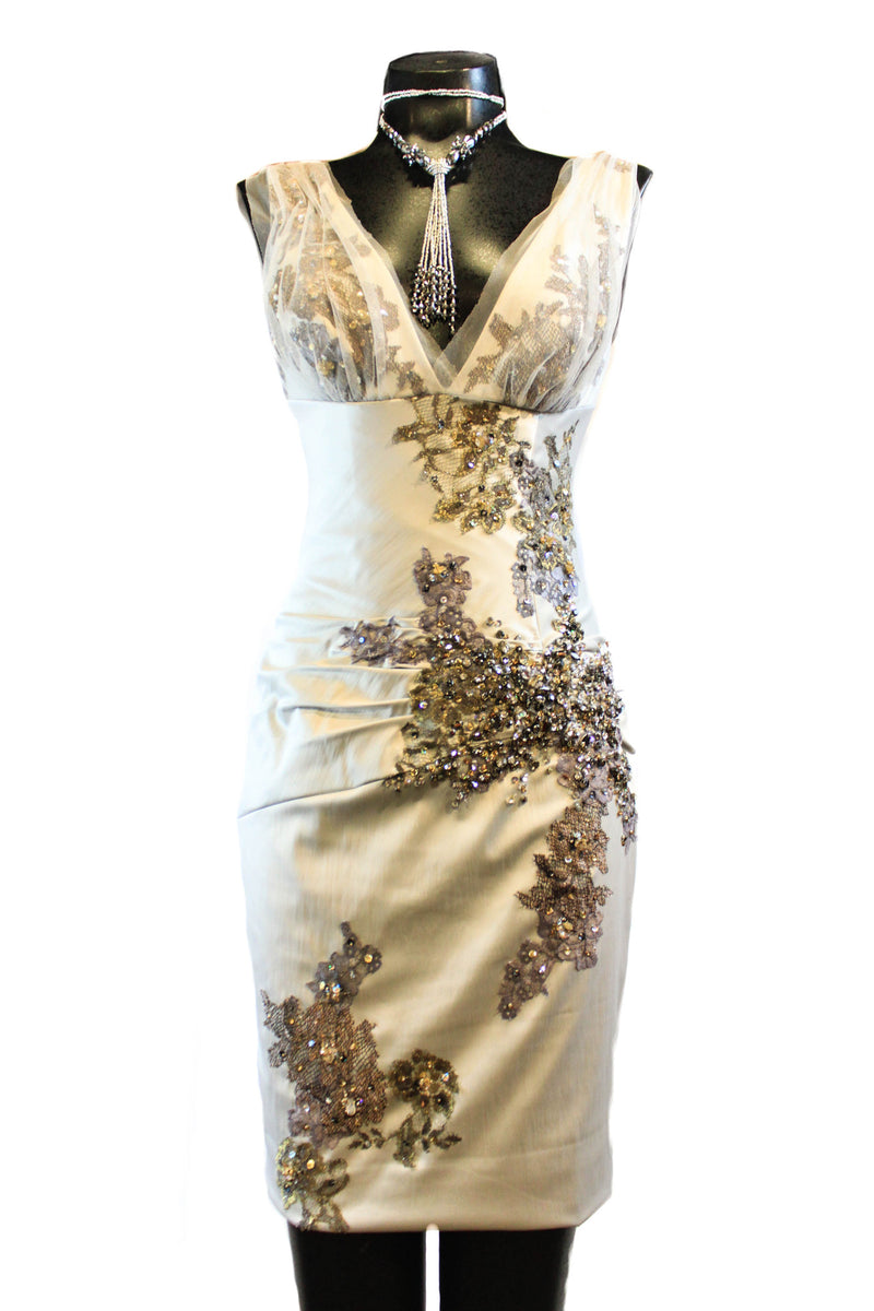 Silver/Gray Mandalay Cocktail Dress – Fierce 'N' Chic Boutique Silver/Gray Mandalay Cocktail Dress – Fierce 'N' Chic Boutique