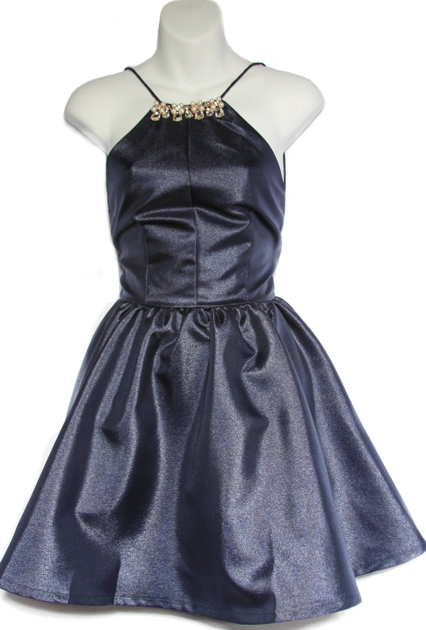 Navy blue Cocktail Dress – Fierce 'N' Chic Boutique